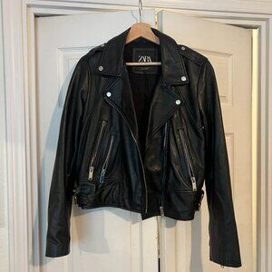 Leather Zara Biker Jacket
